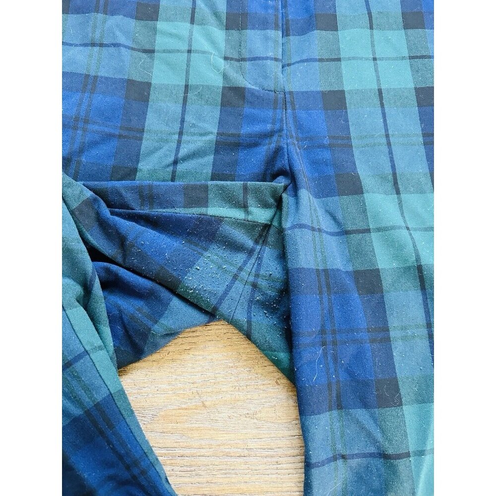 J. Crew Factory Black Watch Plaid Holland Pants Bt015 View 6